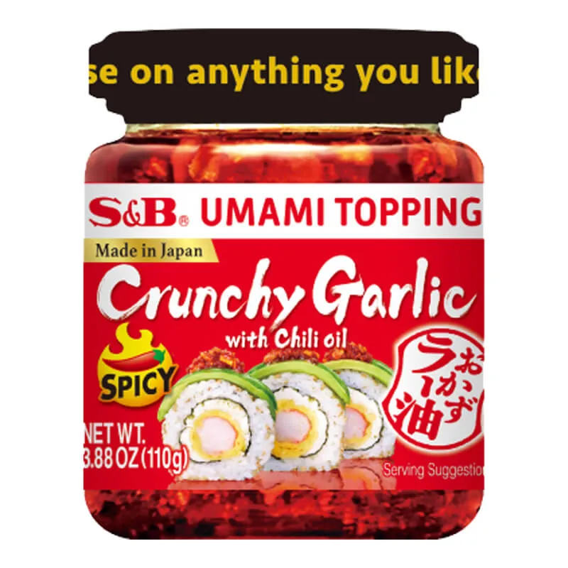 [SB006] S&B Umami Topping Spicy 6x110G